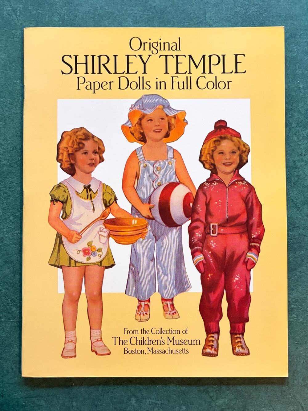 Original Shirley Temple Paper Dolls Dover Vintage 1986 Children's Museum UNCUT